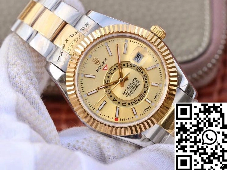 SKY-DWELLER Dial 326938-72418 Gold Rolex 1017